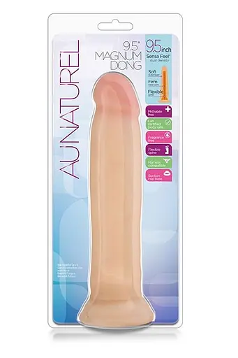 Фалоімітатор Au Naturel Magnum Dong 24.1 см тілесний - фото 2