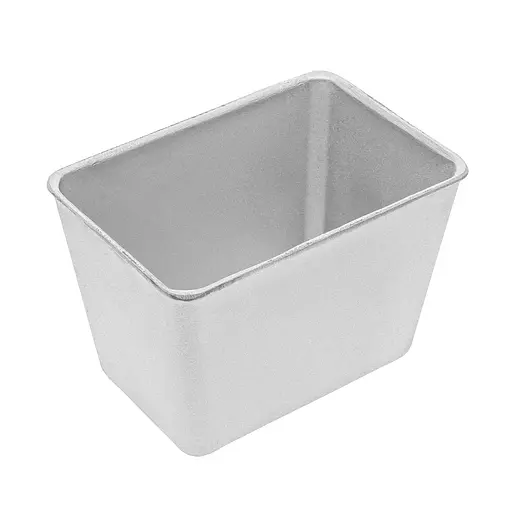 Форма хлібна з харчового алюмінію для випікання прямокутного хліба на "півцеглинки" Л11, Полімет 82966 - фото 5