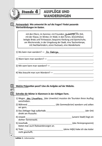 Німецька мова. 8 клас. Робочий зошит до підручника "Deutsch lernen ist super!" - фото 5