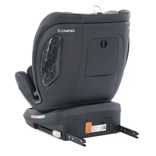 Автокрісло дитяче El Camino ME 1109 i-BASE Jet Black - фото 3