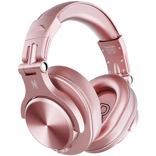 Гарнітура OneOdio Fusion A70, Bluetooth+3,5мм/6,35мм, Rose Gold - фото 2