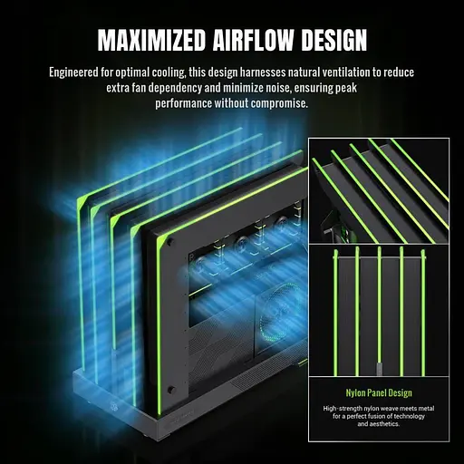 Корпус GameMax Blade Concept RGB, черный (Blade Concept) - фото 11