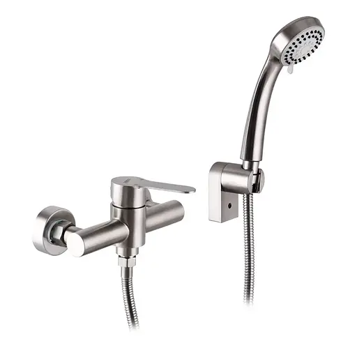 Змішувач для душу Zerix LR72003 LL1195 Нержавіюча сталь - фото 1