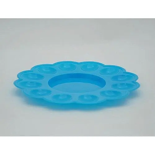 Пасхальне блюдо Time Eco декоративне 24.5 см в асортименті - фото 3