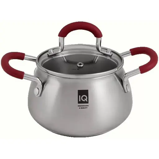 Каструля IQ Be Royal з кришкою 16 см 1.5 л (IQ-2051-16) - фото 2