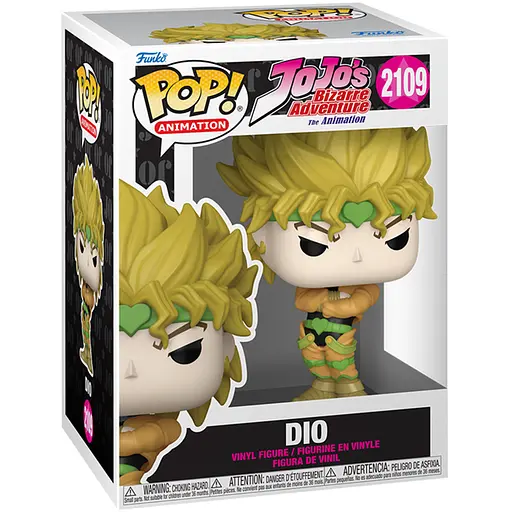 Ігрова фігурка Funko Pop! JoJo's Bizarre Adventure Dio (88462) - фото 2