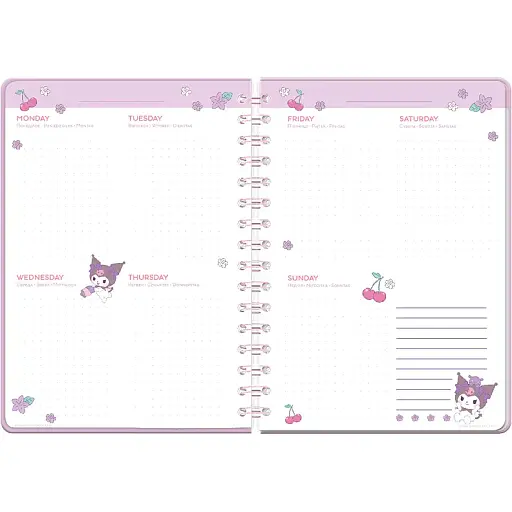 Щоденник на спіралі Kite Hello Kitty тверда обкладинка (HK26-438) - фото 2