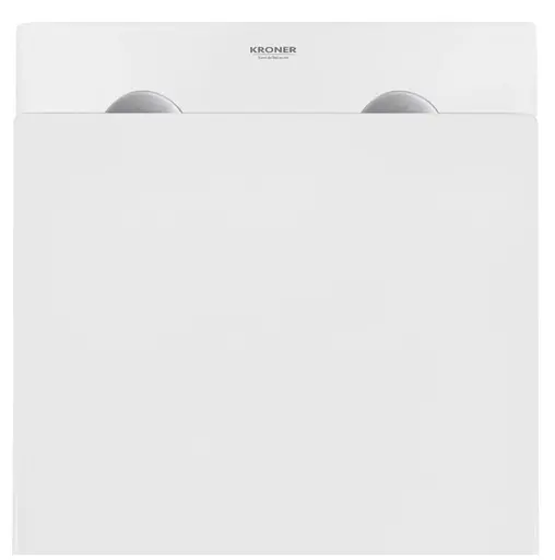 Унитаз подвесной безобедочный Kroner Eifel WHI493436 TORNADO с сиденьем (CV034923) - фото 8