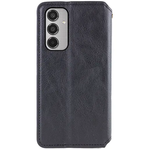 Кожаный чехол-книга GETMAN Cubic (PU) для Samsung Galaxy M35 5G Черный - фото 2