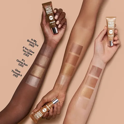 База під макіяж Revlon ColorStay Face + Body Glow Lotion 120 It's Giving Sun 30 мл (7273016002) - фото 4