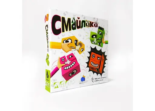 Настільна гра Lelekan Смайлики (Cubeez) (укр.) (0002194)