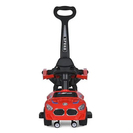Детская каталка-толокар Bambi Bambi Racer M 5785-3 - комфорт и безопасность для малыша, красная - фото 5
