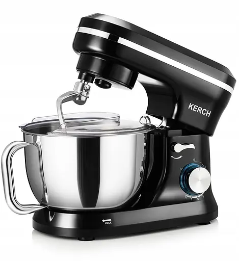 Тістоміс міксер планетарний KERCH FERRO Black 1700 Вт - фото 2