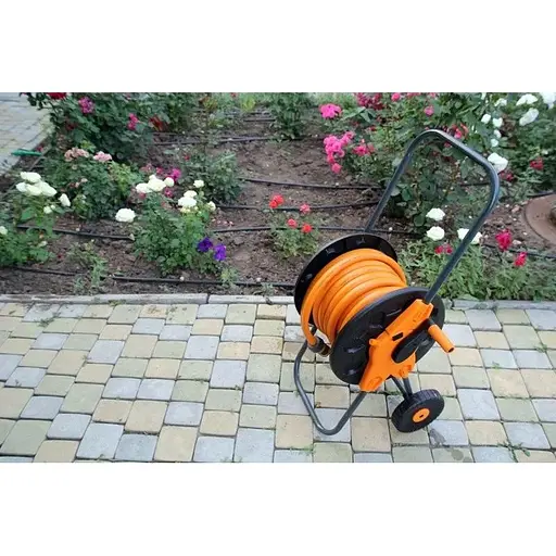 Візок на колесах Presto-PS з ручкою для шлангу  3501 - фото 2