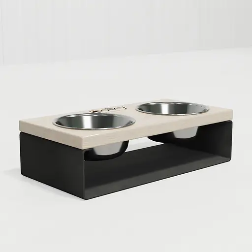 Hollky StellWood — миски на підставці для маленьких собак та котів (2 × 0,45 л) - фото 7