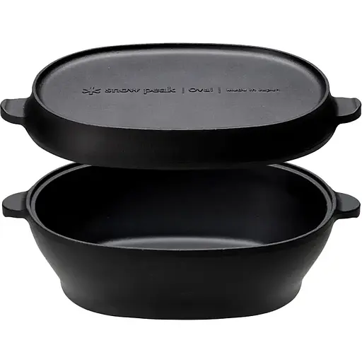 Посуда чугунная Snow Peak CS-503R Mirco Oval - фото 2