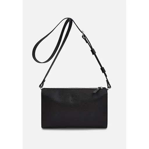 Шкіряний млатч чорний Саф'яно - фото 1