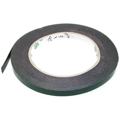 Скотч двосторонній ширина 8мм, товщина 0,5мм (зелений) на поліуретановій основі. - фото 1