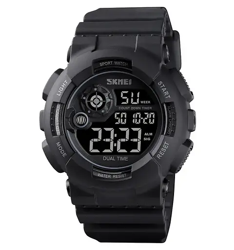 Наручний годинник чоловічий Skmei 1583 Black Black, 1583BKBK (18467)