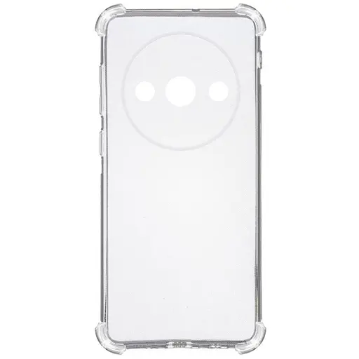 Чохол Getman TPU Ease logo посилені кути Full Camera для Xiaomi Redmi A3 Безбарвний прозорий