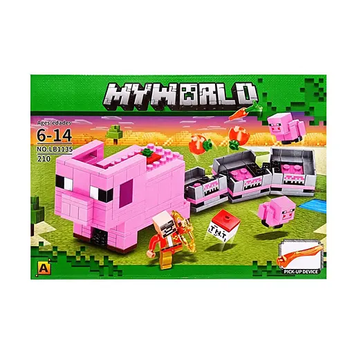 Конструктор детский My World Minecraft, 1155, (В ассортименте) - фото 3