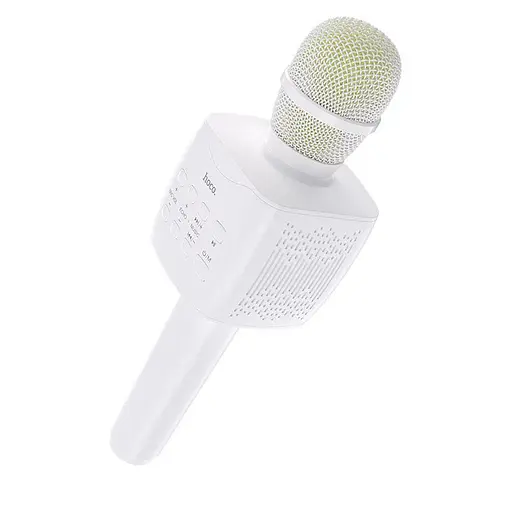 Микрофон с караоке Hoco BK5 Contado (White) [54495] - фото 2