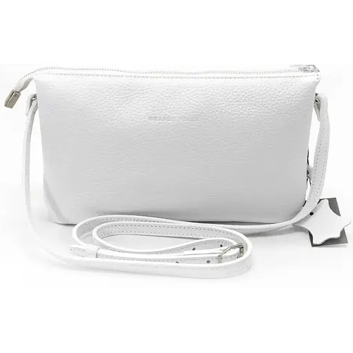 Кожаный женский клатч Grande Pelle 25х16х6 см sum0026479 - фото 1