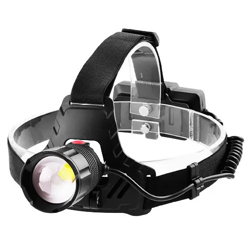 Налобный фонарь Police BL-T34-P50 + ЗУ microUSB