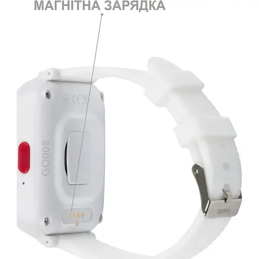 Smart Watch AmiGo GO006 GPS 4G WIFI White UA UCRF - фото 3