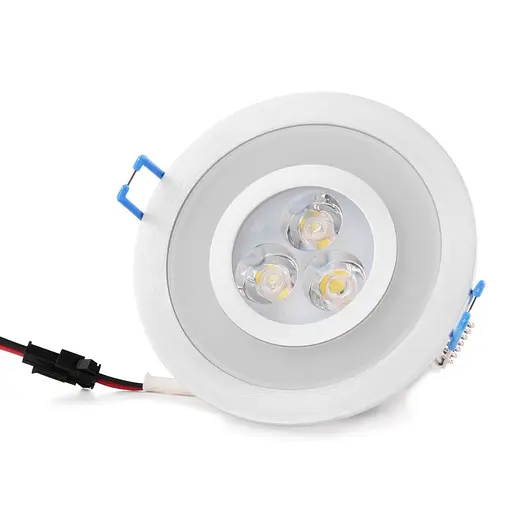 Світильник точковий Brille LED-103A/3W+1,5W Blue WW 38 L4-002