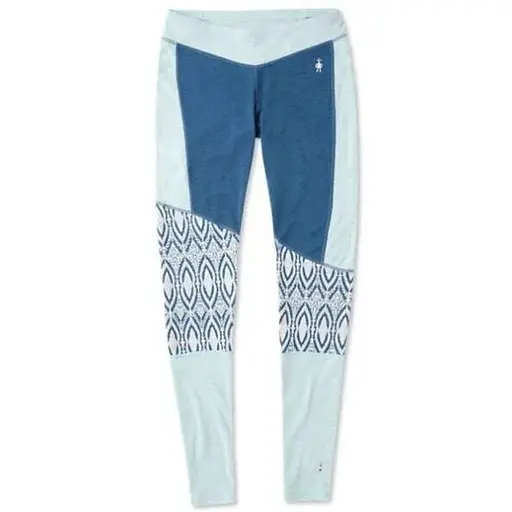 Термоштани Smart Wool Wm's Merino 250 Asym Bottom Nile Blue Medallion XS (1033-SW 15096.C17-XS)