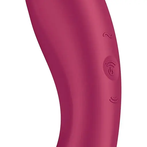 Вакуумный стимулятор Satisfyer Curvy Trinity 1 Red - фото 3