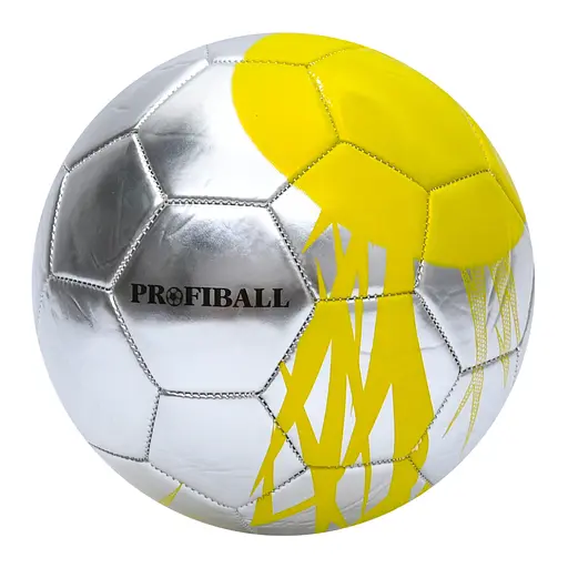 М'яч футбольний Bambi MS 4271(Silver) 21,3 см, ПВХ, розмір 5, 350-380 грам - фото 1