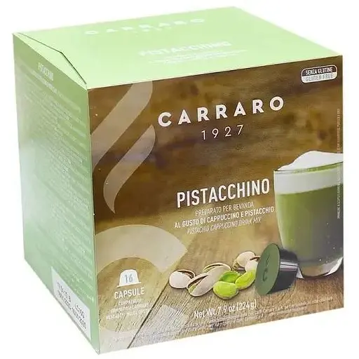 Кофе в капсулах Carraro Dolce Gusto Pistacchino, 16 капсул - фото 1