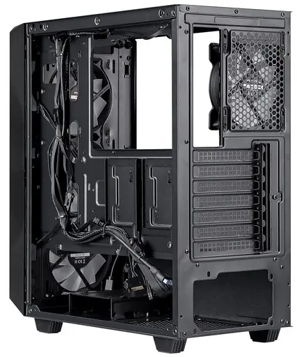 Корпус ProLogix E120 Tempered GlassMesh Black (E120 Black) Без БП - фото 6