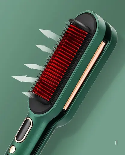 Керамічна плойка стайлер Kemei Km-2237 з іонізацією (Бірюзовий) - фото 3