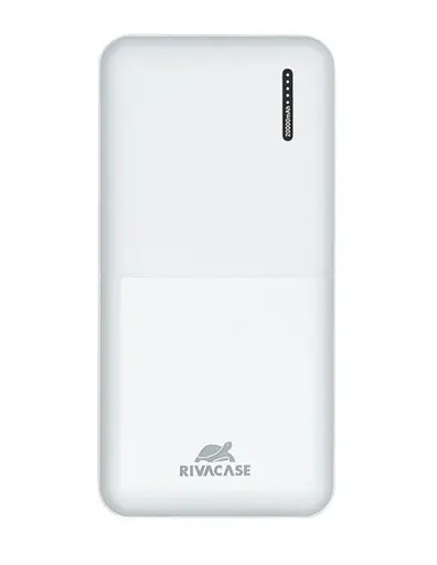 Зовнішній акумулятор Power Bank RIVACASE VA2572 20000 mAh швидке заряджання QC PD Білий - фото 1