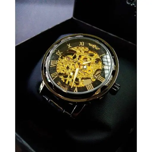 Мужские механические часы Winner Chocolate - фото 9