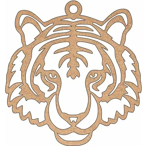 Заготовка Rosa Talent Тигр 4 ДВП 8х8.5 см 5 шт