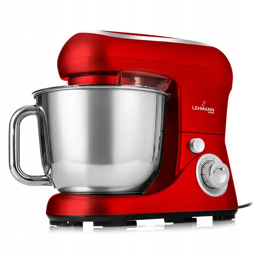 Кухонний комбайн тістоміс Lehmann Chervil 2200 W Red - фото 6