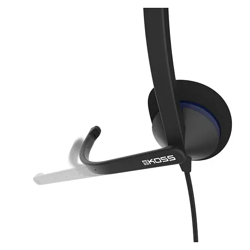 Гарнітура Koss On-Ear CS200 USB Uni Mic Black (194390.101) - фото 2