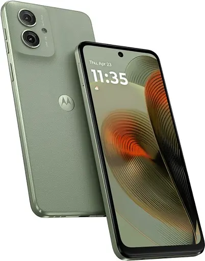 Смартфон Motorola Moto G55 8/256GB Smoky Green PB5U0010RS - фото 4