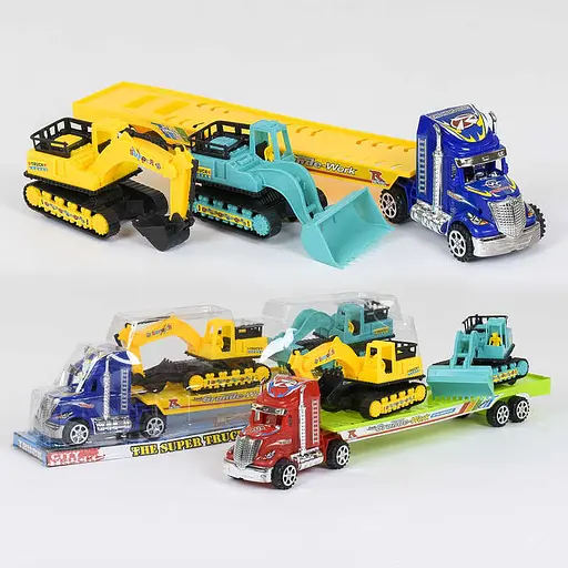 Автотрейлер с 2 тракторами, инерция - фото 3