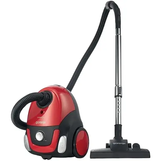 Пылесос Gorenje VCEB11CXRII 800 Вт мешок 2 л 3 насадки универс. щетка красный