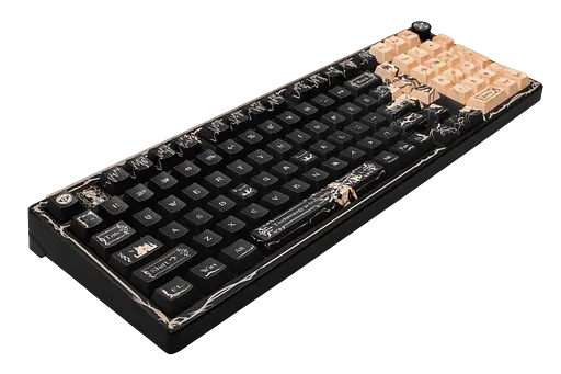 Клавиатура Valkyrie VK99 Pro Dark Scroll RGB Black (VK99PROB) - фото 2