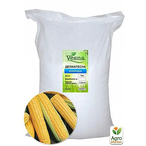 Кукурудза ТМ Весна Делікатесна 10 кг (63178) - фото 1