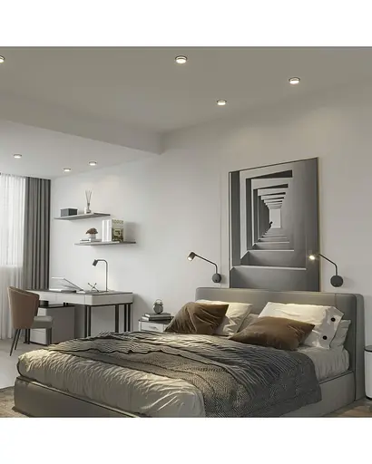 Точковий світильник TK Lighting 6920 Jet GU10 1x5W IP20 Bk - фото 4