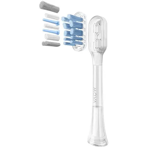 Насадка для електричної зубної щітки MOVA Fresh м’яка для чутливих ясен 3 шт. - фото 4