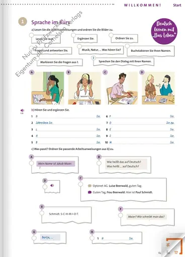 Das Leben A1 Kurs- und Übungsbuch Inkl. E-Book und PagePlayer-App - фото 5