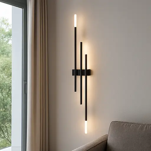 Настінний світильник Romin 39261/900 Black - фото 2